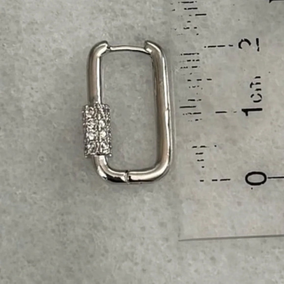 Silver Chunky Oval Crystal Round Hoop Earrings 

Brand New

Stainless Steel - Picture 3 of 3